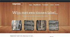 Desktop Screenshot of impress-it.nl